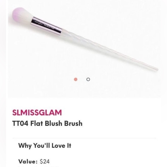 OFRA Baked Blush in "Mai Tai" *BNIB* and SLMISSGLAM Blush Brush TT04 Duo New - Picture 11 of 16
